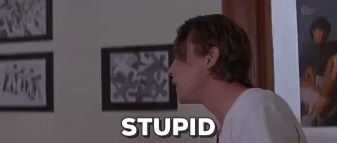 stupid skeet ulrich GIF